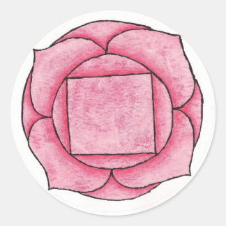 Sticker Rond Root Chakra