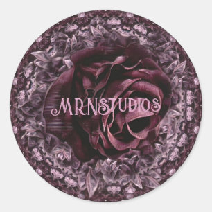 Sticker Rond Rosace Mandala