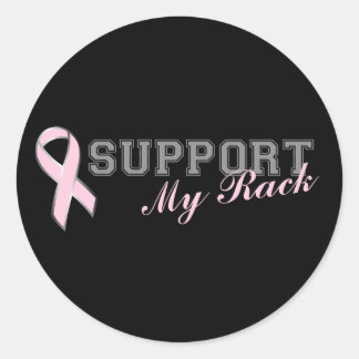 Sticker Rond rose_07_DARK