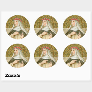 Sticker Rond Rose de Lima (BK 020)