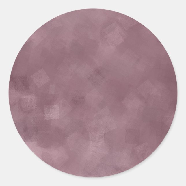 Sticker Rond Rose Gold Blank Modèle Ajouter votre texte élégant (Devant)