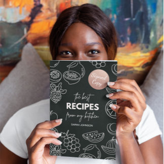 Sticker Rond Rose Gold Metallic Foil Photo Signé Copie