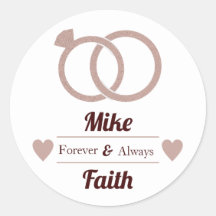 Rose Gold Parties scintillant Mariage moderne Stic