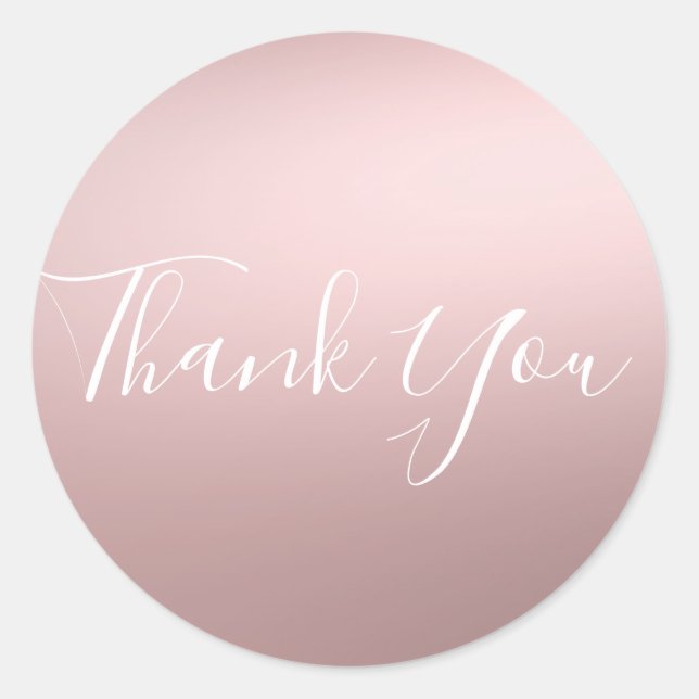 Sticker Rond Rose Rose Or brillant brillant métal brillant Favo (Devant)