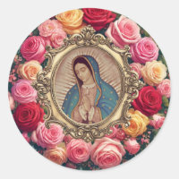 Roses de Guadalupe Religieux Élégant Floral