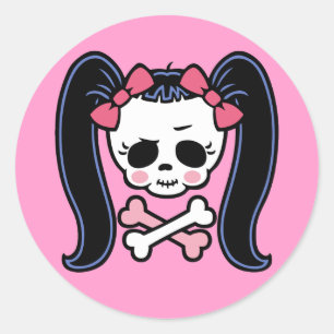 Sticker Rond Rosie Roger