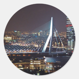Sticker Rond Rotterdam, Pays-Bas