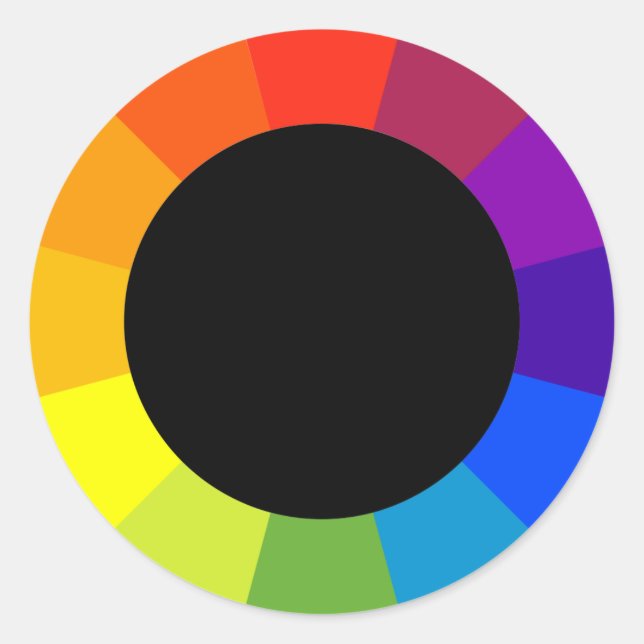 Sticker Rond roue couleur (Devant)