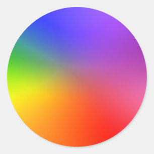 Sticker Rond Roue couleur : couleurs Abstraites
