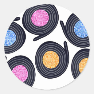 Sticker Rond Roues de Catherine de réglisse