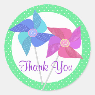 Sticker Rond Roues et Pois