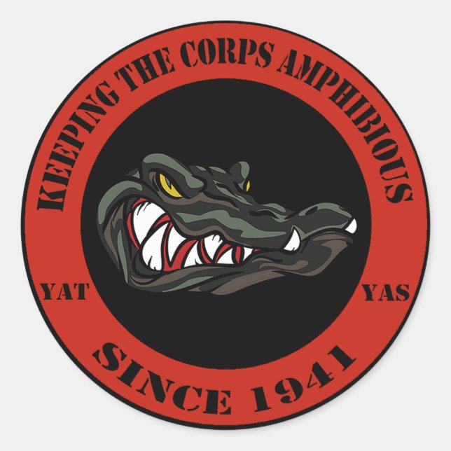 Sticker Rond Rouge 1941 (Devant)