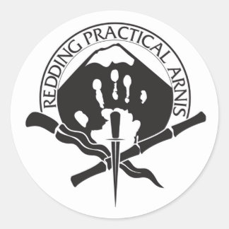 Sticker Rond Roulement Pratique Arnis LOGO