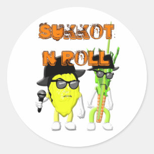 Sticker Rond ROULEMENT SUkkOT N