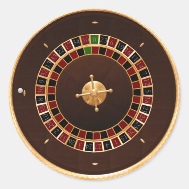 Sticker Rond roulette (Devant)