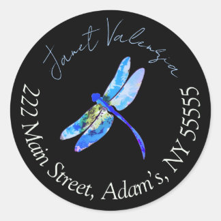 Sticker Rond Round address labels