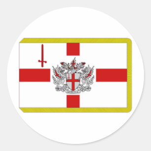 Sticker Rond Royaume-Uni Lord Mayor of the City of London