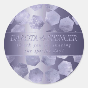 Sticker Rond RPG Luxe   Gamer Tabletop Imaginaire violet person