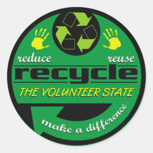 Sticker Rond RRR L'État bénévole