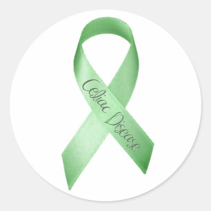 Sticker Rond Ruban de maladie coeliaque