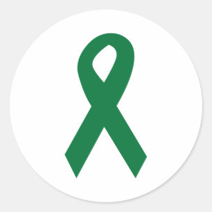 Sticker Rond Ruban du donneur d'organes
