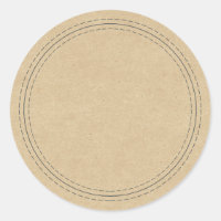 Rural Papier Kraft Simple Façonné À La Main Écrive