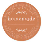 Rustique Orange Brûlée Maison en Conserve de Confi