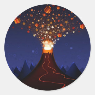 Sticker Rond s_volcan-2 560 x 1 600