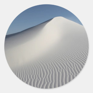 Sticker Rond Sables blancs