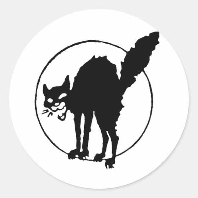 Sticker Rond Sabo Cat (Devant)