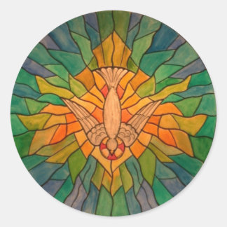 Sticker Rond Saint-Esprit 01 z-1 HS