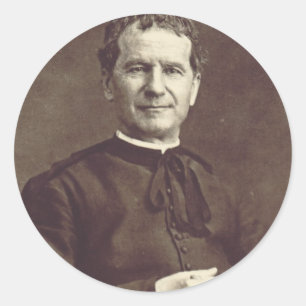 Sticker Rond Saint Jean Bosco Prêtre et confesseur 
