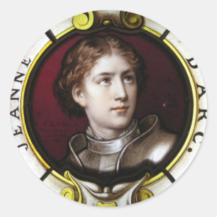 Sticker Rond Saint Jean d'Arc