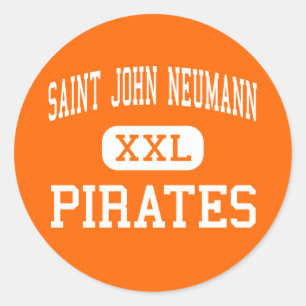 Sticker Rond Saint John Neumann - Pirates - High - Philadelphie