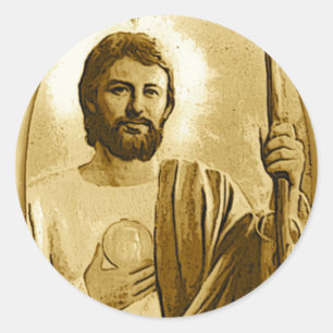 Sticker Rond Saint Judas