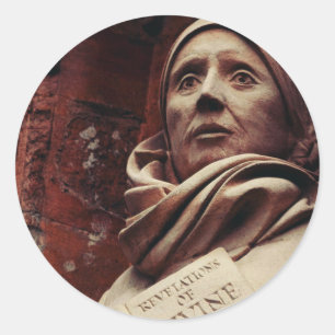 Sticker Rond Saint Julien de Norwich