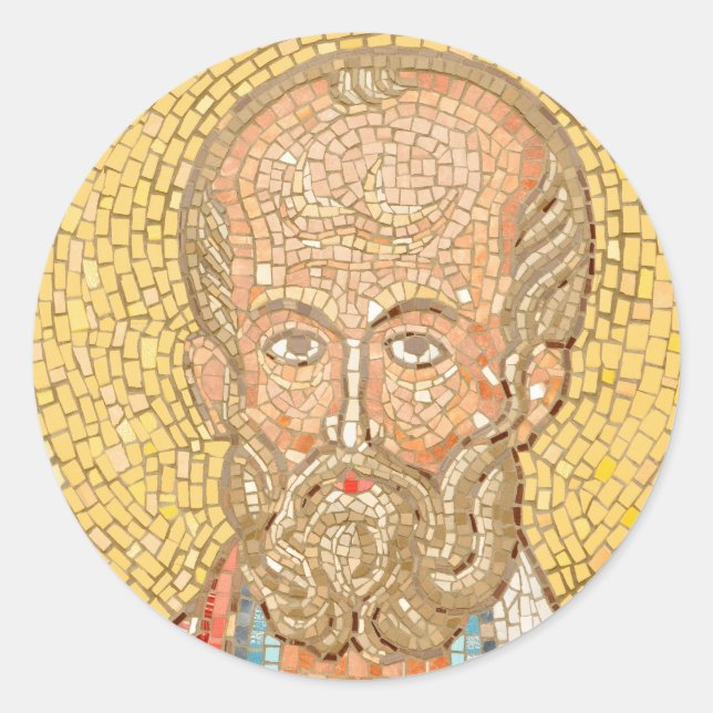 Sticker Rond Saint-Nicolas (Devant)