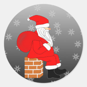 Sticker Rond Saint Nicolas