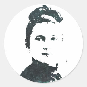 Sticker Rond Saint Thérèse de Lisieux