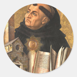 Sticker Rond Saint Thomas d'Aquin