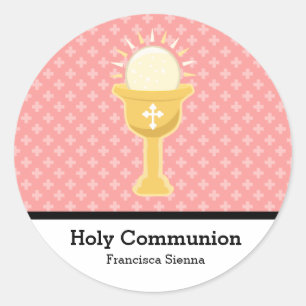 Sticker Rond Sainte Communion