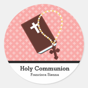 Sticker Rond Sainte Communion
