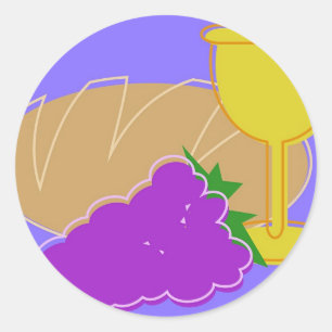 Sticker Rond Sainte Communion
