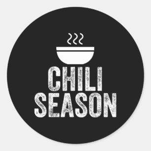 Sticker Rond Saison Chili