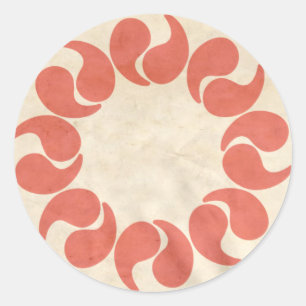 STICKER ROND SAITAMA