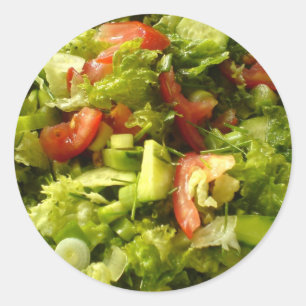 Sticker Rond salade de ressort