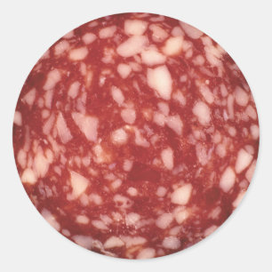 Sticker Rond Salami