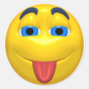 Sticker Rond Salon extérieur Jaune