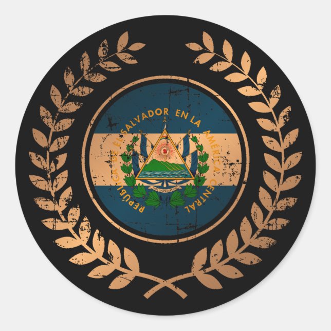 Sticker Rond Salvador (Devant)
