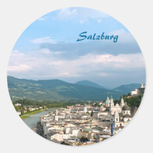 Sticker Rond Salzbourg
